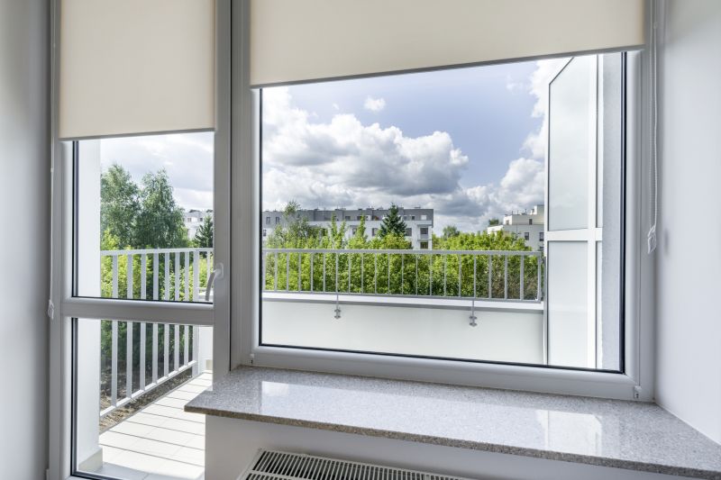 Modern Casement Windows on a Residence